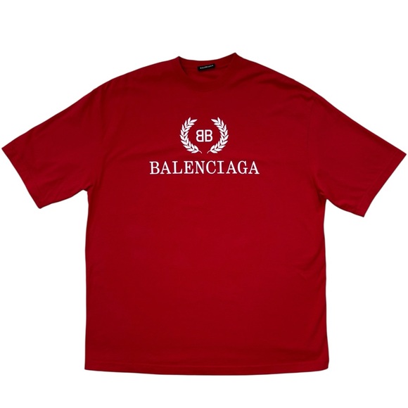 Balenciaga Other - Balenciaga red wheat short‎ sleeved T-shirt 
Second hand